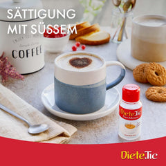 Kalóriamentes folyékony édesítőszer, spray mérete 3 x 50 ml (1 csepp MAXI = 1 teáskanál cukor), gluténmentes, tartósítószer- és aszpartámmentes, ideális desszertekhez, italokhoz és joghurtokhoz