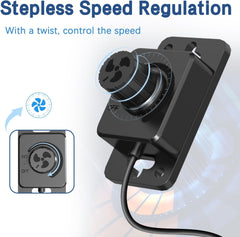 Aygrochy 200 mm-es 70 W-os, állítható csőventilátor EC motoros kipufogóventilátor fűtéshez, hűtéshez, nyomásfokozókhoz, termesztősátrakhoz, hidroponikához, háztartási, szellőztetéshez és kipufogóventilátorhoz.