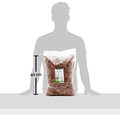 , Bio borlotti bab 5 kg, bio szárított hüvelyesek ellenőrzött termesztésből, Gabona Naty Shop