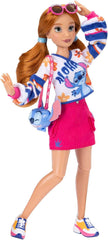 Disney ILY 4EVER Fashion Dolls Stitch vörös hajjal, 11,5" magas, 13 csuklóponttal, két komplett Mix-and-Match ruhával és csillogó Mickey gyűrűvel az Ön számára! Naty Shop babák