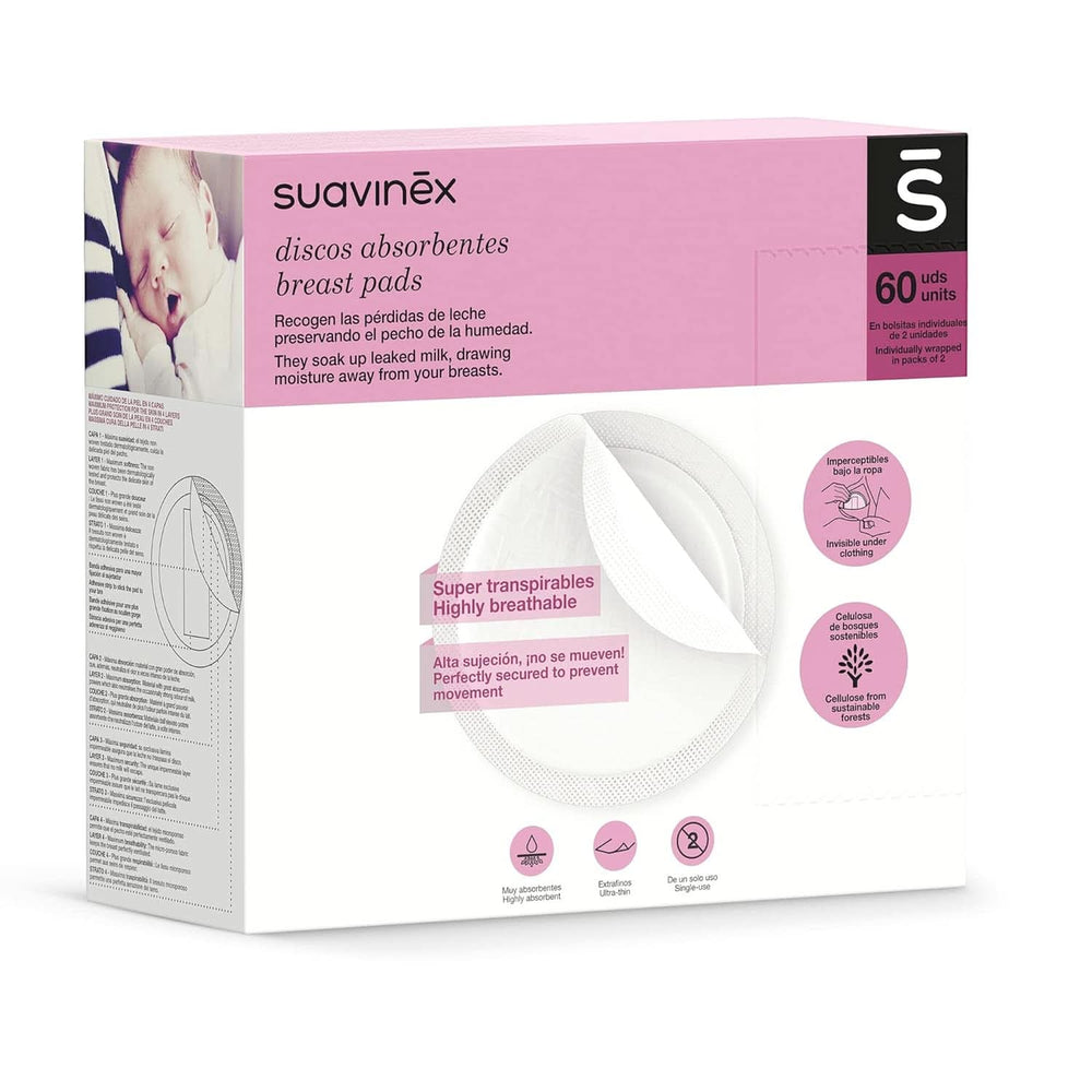 Suavinex 3182126 - 60 db-os szoptatási tamponcsomag élelmiszer és szoptatás Bebe Naty Shop