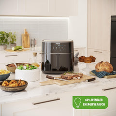 Princess Digital Hot Air Fryer - Változtatható tálkapacitás - maximum 8 liter - 6 előre beállított program Készülékek Naty Shop