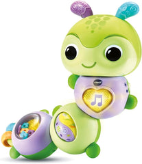 VTech Baby Spinning Fun Caterpillar - Clopoțel interactiv și jucărie pentru abilități motorii care vorbește și cântă - Pentru copii cu vârsta cuprinsă între 6-24 luni Jucarii Bebe Naty Shop