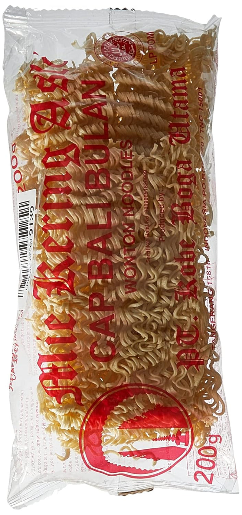 Mie Kering Asli Wonton tészta, 200 g