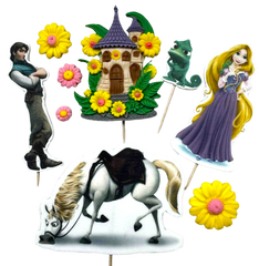 Aranyhaj – 9 darabos ehető cukormassza-figura szett (1–10 cm) tortákhoz
