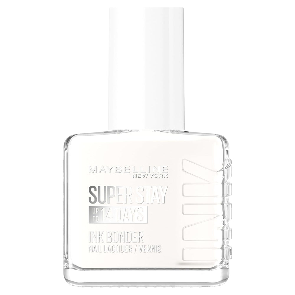 Maybelline New York Intense pigmentált hosszantartó erősíti a sérült körmöket Superstay Ink Bonder Pure White 71-12 ml
