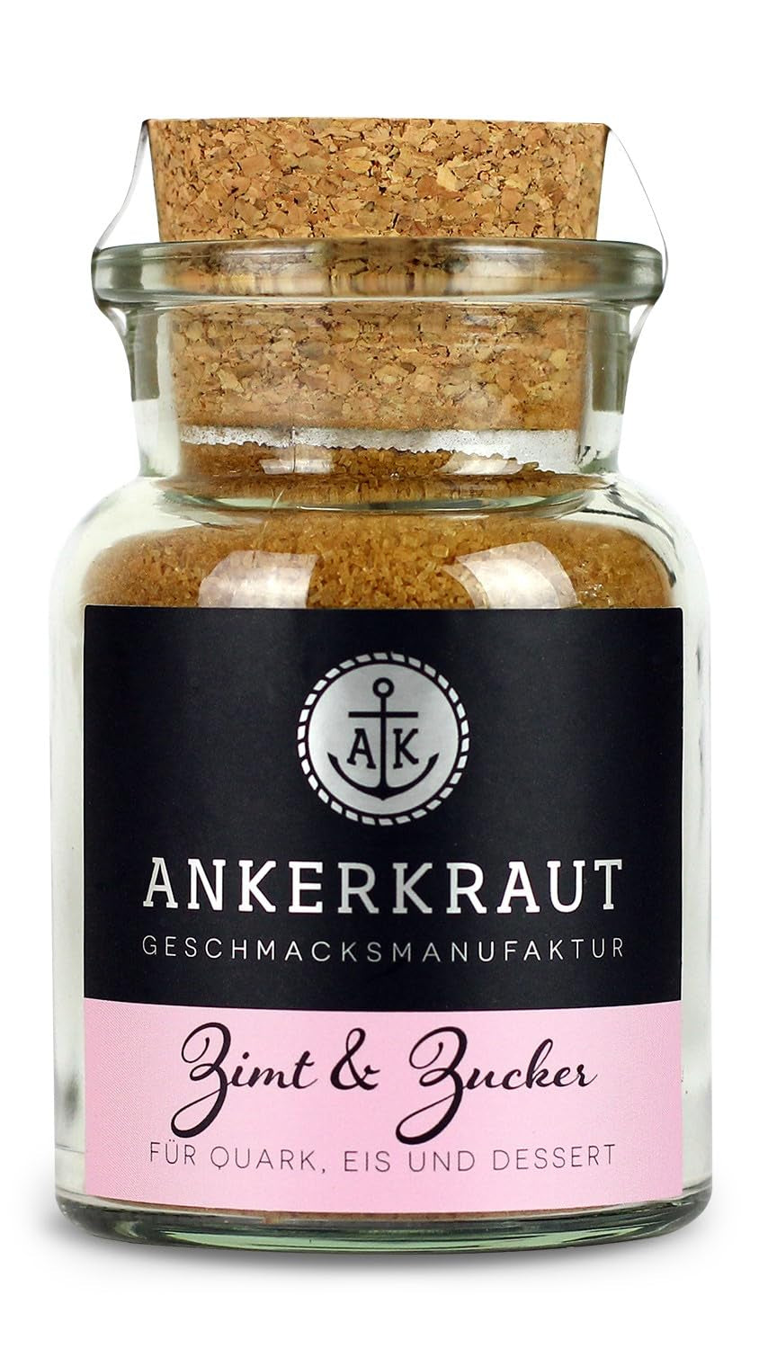 Ankerkraut Zimt & Zucker, 100g parafa üvegben