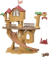 Sylvanian Families 5494 Adventure Tree House - Set de joacă pentru casa de păpuși Casute de papusi Naty Shop Titlu implicit