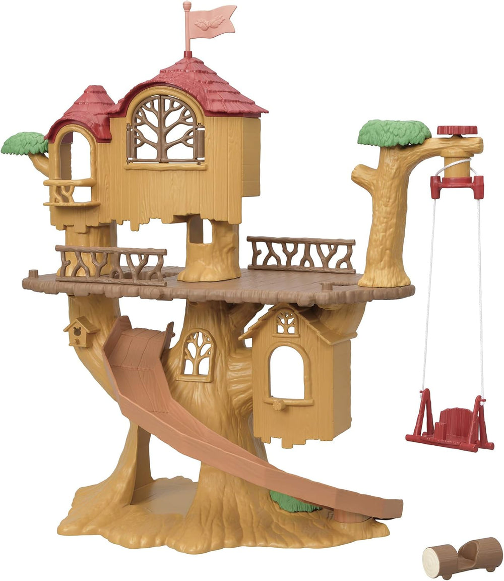 Sylvanian Families 5494 Căsuța în copac cu aventuri - Set de joacă pentru casă de păpuși