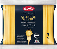 Barilla Selezione Oro Chef Spaghetti n. 5, 4 db-os csomag (4 x 3 kg)