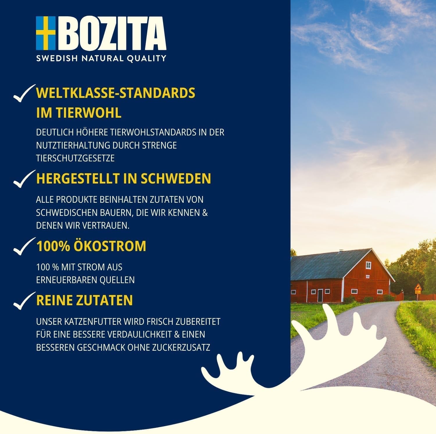 Bozita Pouch Mărunțișuri de hrană umedă în sos cu curcan - 12X85G Portion Pouch Hrană fără cereale și fără grâu pentru pisici - Hrană umedă pentru pisici adulte cu un conținut de 8,5% proteine și 4,5% grăsimi