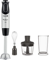 DD6558 DD655810 Quickchef 3 az 1-ben Tauchmixer, Powelix-Technology, 3 Zubehörteile, Edelstahl, Stahl/Schwarz Kitchen Naty Shop