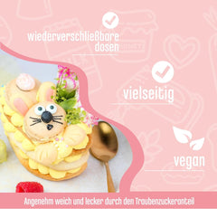 DECOCINO Organic Sprinkle Pearls - 60 gramm - Bio szőlőcukor permetek Sprinkles Naty Shop