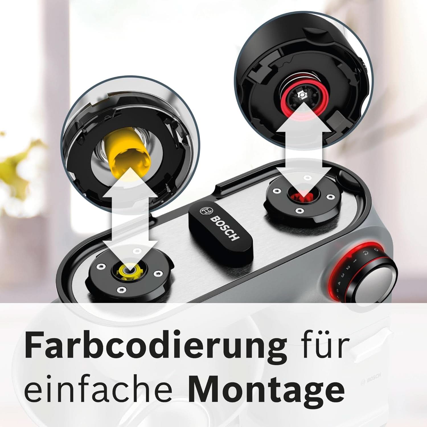 Robot de bucătărie Bosch Seria 8 MUM9AX5S00, bol din oțel inoxidabil 5,5 L, 1600W Mama si Copilul Naty Shop