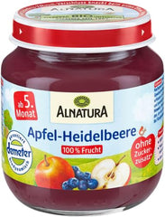 Demeter üvegedény almával és áfonyával, 125 g