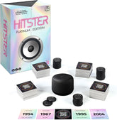 Hitster Platinum Edition – bulizenei játék 500 zeneszámmal pop, rock, hip-hop, dance és egyéb zenékből, beleértve a hangszórót is