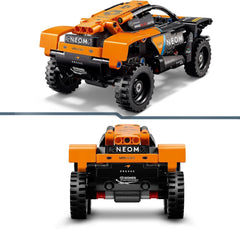 LEGO Technic NEOM Mclaren Extreme E versenyautó készlet, motoros játék gyerekeknek, megépíthető szélautó, technikai ajándék fiúknak és lányoknak 7 éves 42166 építőkészletek Besuche den LEGO-Store