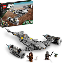 LEGO Star Wars A Mandalorian Fighter N-1 a Boba Fett könyvéből építőjáték űrhajó készlettel 4 karakterből, beleértve a Baby Yoda 75325 figurát, építőkészleteket Besuche den LEGO-Store Single