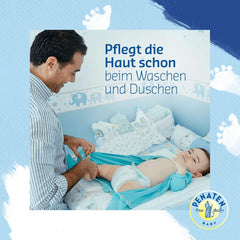 PENATEN Wash & Shower Cream (400 Ml), gel de duș și șampon pentru bebeluși, formulat fără parabeni și coloranți Mama si Copilul Naty Shop