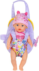 BABY born Puppentrage für Kinder mit verstellbarem Gurt für 36 cm és 43 cm Puppen, 828038 Zapf Creation