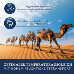 Billerbeck E48 Kairo paplan - Nyári paplan - 135 X 200 Cm - Hűsítő paplan - 60% teveszőrből 40% szűz gyapjú Paplanok és paplanok Naty Shop