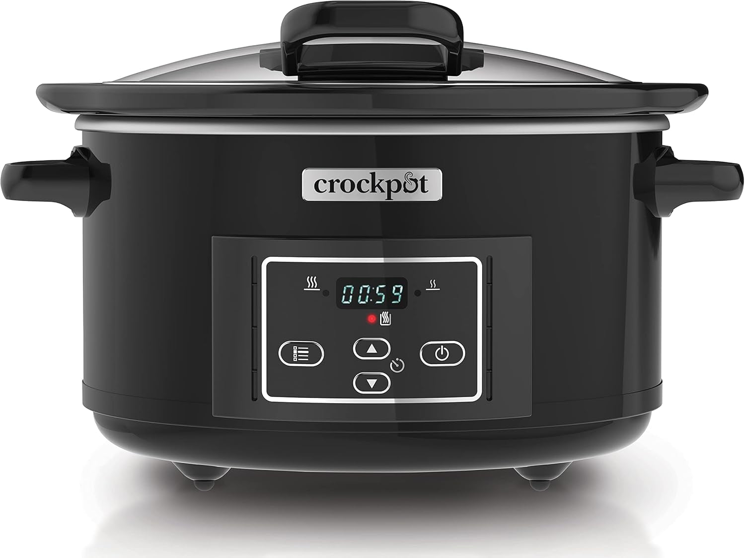 Slow cooker digital Crock-Pot Timeselect, 5.6 litri (7 persoane) Slow Cooker Naty Shop 4.7 litri Digital