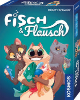 Kosmos 741846 Fish & Fluff kártyajáték, szórakoztató licitjáték az egész családnak, társasjáték 2-6 játékos számára 8 éves kortól, társasjáték