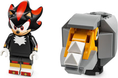 LEGO Sonic the Hedgehog Shadow the Hedgehog Escape játék motorkerékpár és videojáték figurakészlet Ajándék játékosoknak és rajongóknak 8 éves fiúk és lányok rajongói cikk 76995 Építőkészletek Besuche den LEGO-Store