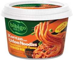 BIBIGO - Koreai Chili Topokki Udon tészta. Típus – (1 x 187,2 G)