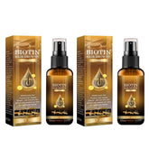 2 bucăți Biotin spray de creștere a părului, ser de creștere a părului, creșterea părului, spray de creștere a părului pentru femei și bărbați, anti-căderea părului, promovează părul mai gros, mai plin și cu creștere mai rapidă Ingrijirea parului Naty Shop Titlu implicit