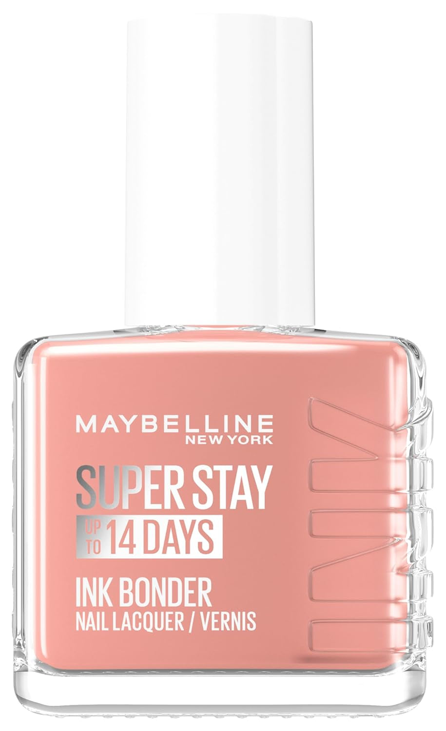 Maybelline New York Super Stay Ink Bonder 130 Powder Rose - hosszantartó körömlakk az erős körmökért és az intenzív színért, 12,3 ml