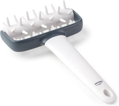 - 68802 - Küchenrollkissen, Tupfwalze, Nudelrolle, Verhindert Blasen im Teig, Ergonomischer Griff, 100% Abnehmbar, Spülmaschinenfest, Polipropilén, BPA-frei, 12x19,5 cm