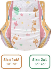 Landofgenie Felnőtt felcsúsztatható pelenkák éjszakára, 10 db