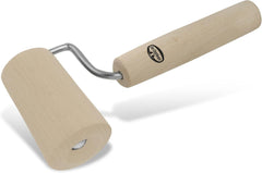 Dr. Oetker Teigroller aus Holz – Teigrolle aus kiváló minőségű Buchenholz – Perfekt für round und eckige Formen – kb. 18 x 7 cm, Rolle Durchmesser kb. 4,5 cm