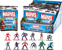 Jada Toys 253221016 - Marvel Nanofigures Blind Pack - Figurine de colecție Marvel din metal în pachet orb, 4 cm, de la 3 ani, selecție aleatorie, negru Action figures Naty Shop L