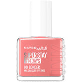 Maybelline New York Super Stay Ink Bonder 135 Nude Rose - hosszantartó körömlakk az erős körmökért és intenzív színért, 12,3 ml