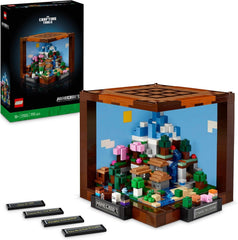 LEGO Minecraft A munkapad építőkészlet 8 figurás videojáték készlet Steve Alex lényekkel és Biomes 15. évfordulós modellajándékötlet felnőtteknek Férfi Nők 21265 Építőkészletek Besuche den LEGO-Store alapértelmezett cím