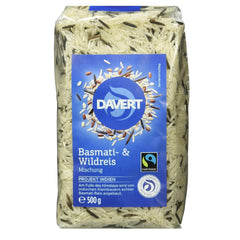 Davert Basmati és vadrizs keverék, bio, 500g