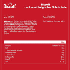 Lotus Biscoff | Karamellizált keksz csokimázzal | 200 db egyenként csomagolt keksz | Csak természetes összetevők | Nincsenek mesterséges színezékek vagy ízek | 200 x 1| 1,47 kg