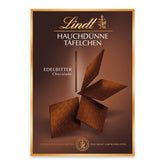 Lindt Chocolate Ultra-Vékony étcsokoládészeletek | 125 g | Ultravékony tábla a legfinomabb étcsokoládéból | Különösen vékony és finom | Csokoládé ajándék (1 csomag)