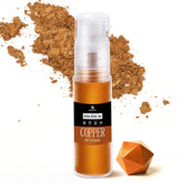 DecoRom, ehető csillámpor, púder, 10 grammos Glitter Naty Shop Copper