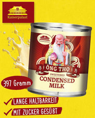 Kaiserpalast sűrített tej 8% Fettanteil, gesüßt, zum Süßen von Kaffee und Tea oder zum Kochen und Backen, 1 x 397 g