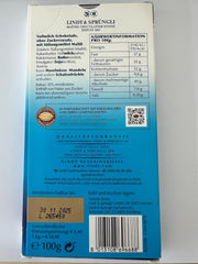 Lindt tejcsokoládé hozzáadott cukor nélkül | Rúd 100g | A legfinomabb és gluténmentes | Csokoládé ajándék