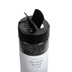 - Gerösteter schwarzer szezám 150g | Ballaststoffreich | Fehérjeforrások vegán | Reiches Aroma | Antioxidáns | Einfach streuen