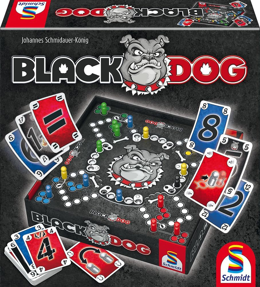Schmidt Spiele 49323 Black DOG, családi játék