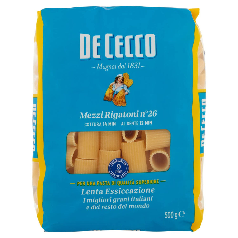 Mezzi Rigatoni tészta, 1 db (1 x 500 g)
