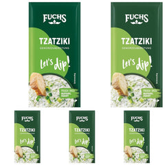 Fuchs Gewürze – Merítsünk! Tzatziki Gewürzzubereitung, Gewürz für die Zubereitung von griechischem Tzatziki, 10 g a tasakban