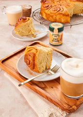 Fuchs Gewürze - Zimt Zucker - Klassisches Gewürz für Milchreis, Pfannkuchen oder Wafeln - aus natürliche Hozzávaló - 100 g in wiederverwendbarer, recyclebarer Dózis