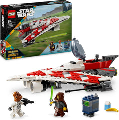 LEGO Star Wars Jedi Bob Starfighter építőjáték Csillaghajó játékkockák Népszerű karakter születésnapi ajándék fiúknak, lányoknak és minden 8 év feletti rajongónak 75388 építőkészletek Beuche den LEGO-Store alapértelmezett címe
