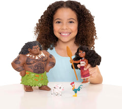 Set Cadou Moana 2 Vaiana & Maui 15cm